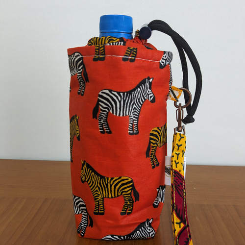 アフリカ布 ペットボトルホルダー ペットボトルカバー 保冷 その他