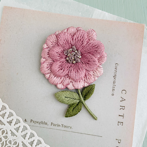 チョゴリピンクの花柄刺繍 1a45def4ab94559b20be807f06fee2