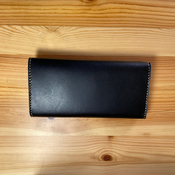 長財布（ヌメ革　バネホックタイプ） 3枚目の画像