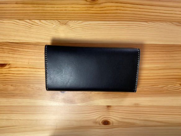 長財布（ヌメ革　バネホックタイプ） 3枚目の画像