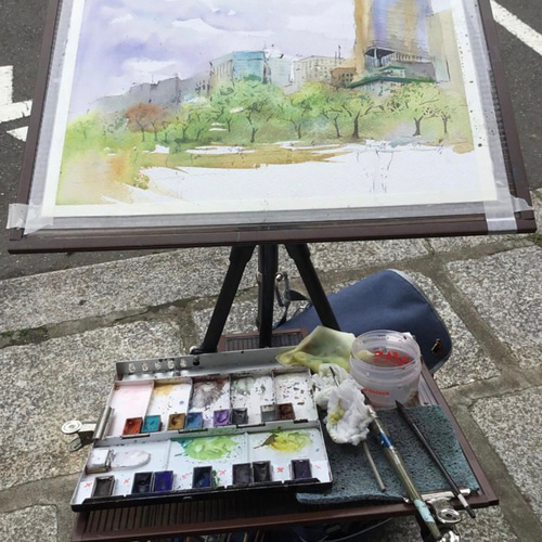 日比谷公園 東京 千代田区 昼下り 日比谷ミッドタウン 街 都会