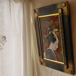 みとせ(三年)の夢    ※価格見直しを実行しました。    油絵　舞妓　京都　祇園 3枚目の画像