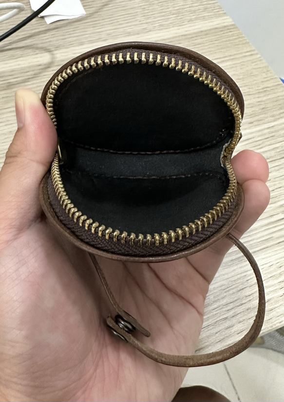 【LOVE TAIWAN】Veather牛皮零錢包/Handmade Leather Coin Purse/ゼロの財布 第7張的照片