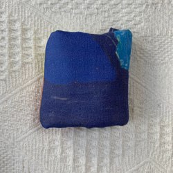 布ナプキン SSサイズ（約16.5cm）オーガニックコットントリプルガーゼ 吸収体：ガーゼ×3層 防水布入 4枚目の画像