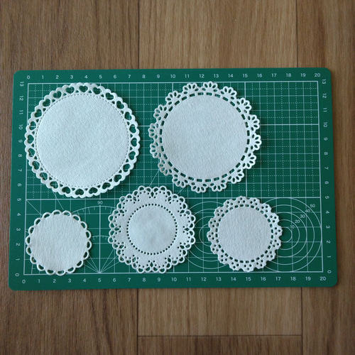 ダイカット ミニチュアレースペーパー コーヒーフィルター A00 その他