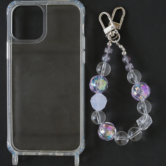 智能手機帶 / iPhone 保護殼和串珠帶 / 兼容所有型號 (M) 第3張的照片