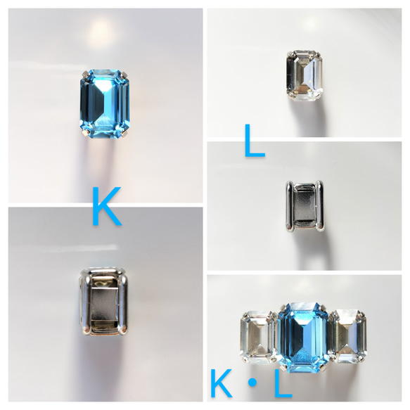 SWAROVSKIたちのキラキラ帯留め 6枚目の画像