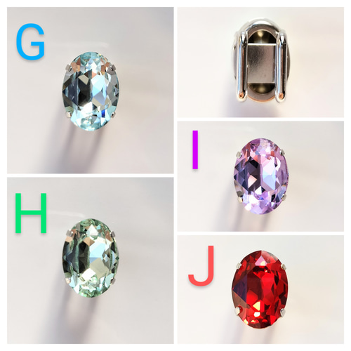 SWAROVSKIたちのキラキラ帯留め 帯留め 工房 綺藍(きらん) 通販