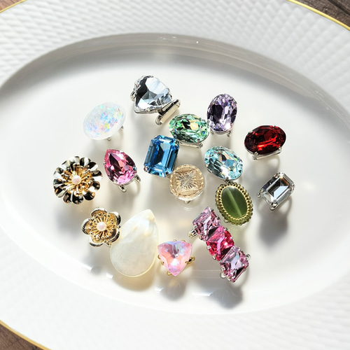 売れ筋商品 SWAROVSKIたちのキラキラ帯留め 帯留め 工房 綺藍(きらん) 通販 七五三