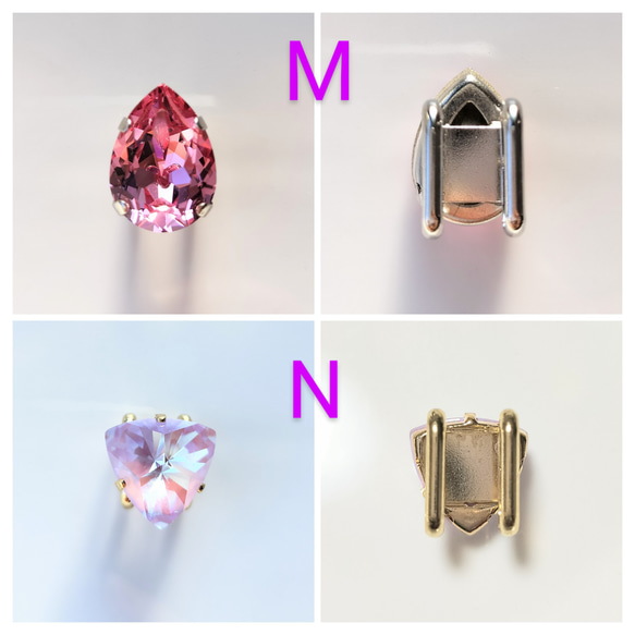 SWAROVSKIたちのキラキラ帯留め 7枚目の画像