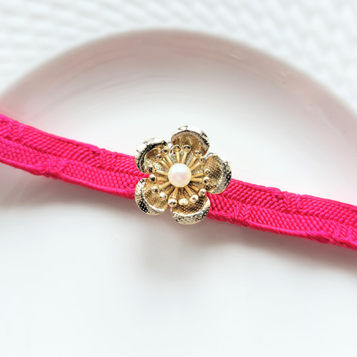 SWAROVSKIたちのキラキラ帯留め 帯留め 工房 綺藍(きらん) 通販