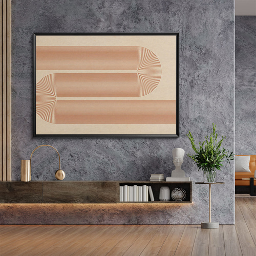 北欧ジャパンディ 【 アートポスター3枚セット ラインアート④