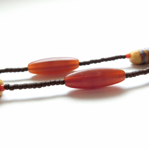 アンティーク アフリカンアンバー 大粒 ビーズ 琥珀 アフリカン