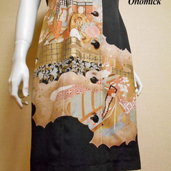 オープンカラーシャツドレス Open collar Shirt dress LO-443/M 10枚目の画像