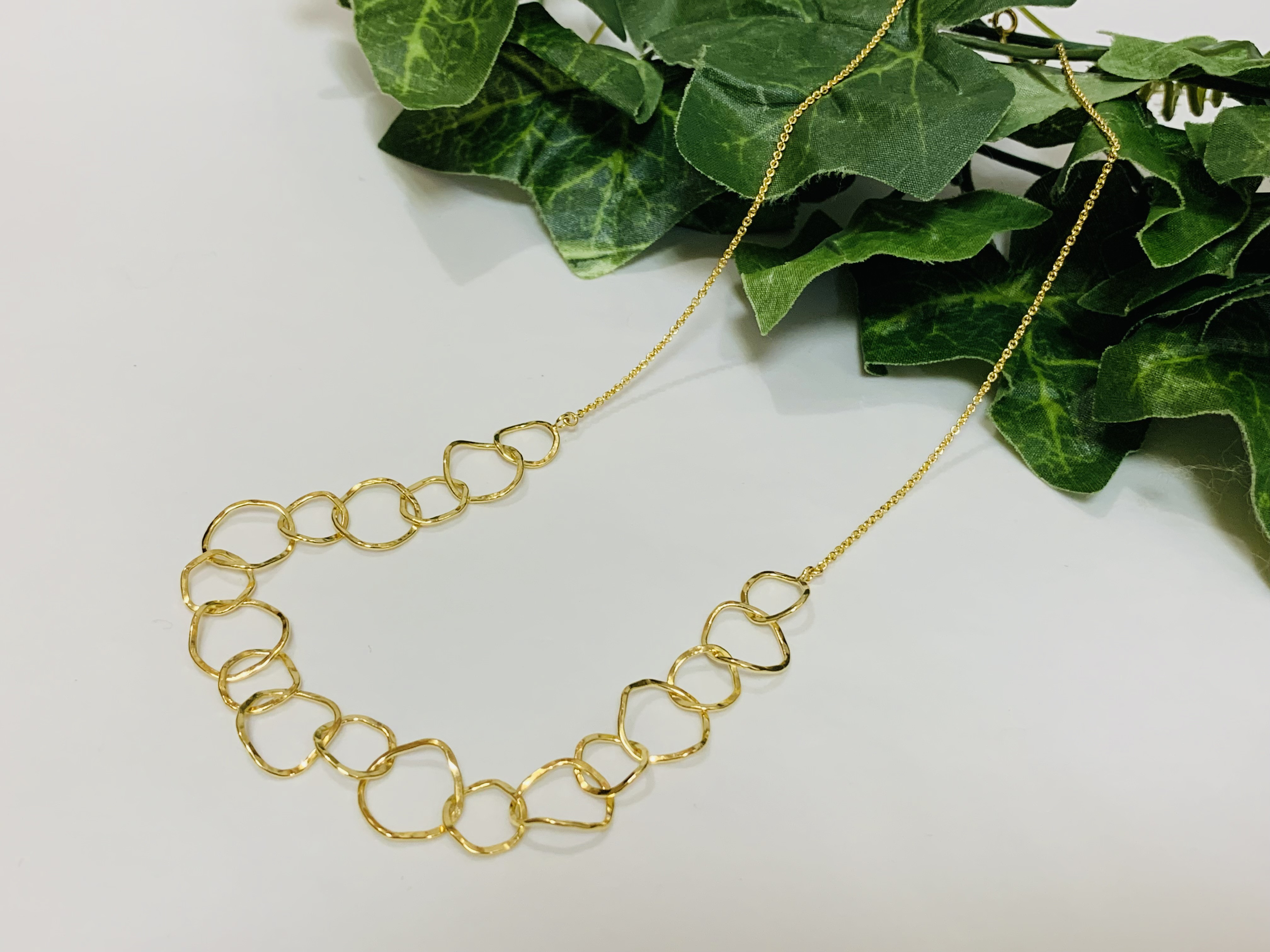 波紋ネックレス(受注制作)