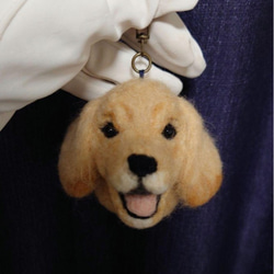 ゴールデンレトリバー 羊毛 羊毛フェルト ハンドメイド