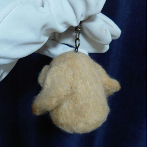 羊毛フェルト　ハンドメイド　ゴールデンレトリバー 羊毛フェルト ゴールデンレトリバー - keyoooo | minne byGMO
