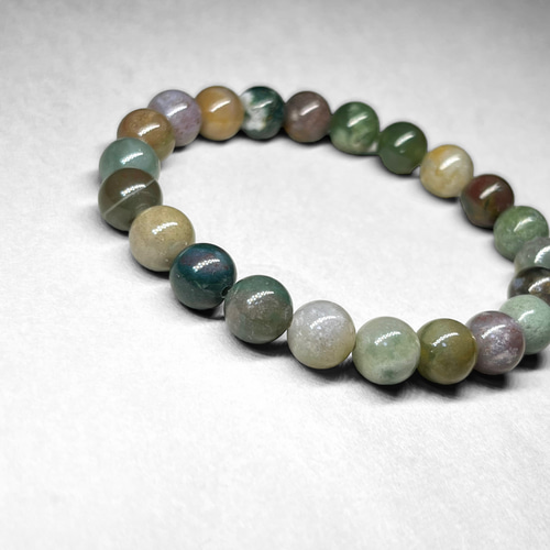 indian agate bracelet / インディアンアゲートブレスレット 8mm