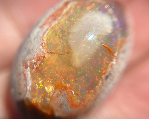 カンテラオパール（メキシコ・マグダレナ産）46【24×19×12】31.6ct 