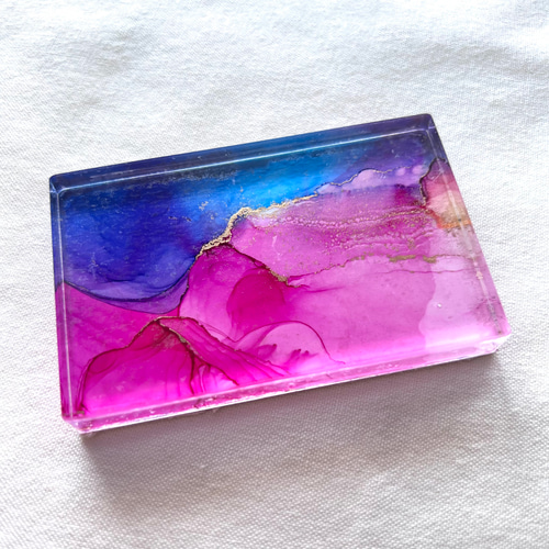 アクセサリートレー・アルコールインクアート・ニュアンス その他