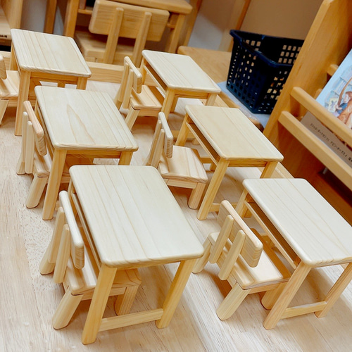 こどもつくえといす その他インテリア雑貨 HandmadeStudio木輪 通販