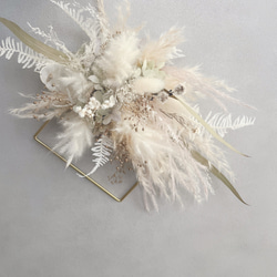 パンパスグラスボール フライングリース パンパスグラス リース