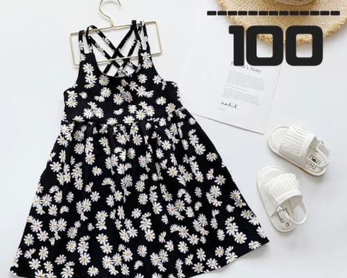 値下げ！！ベビー 100 花柄 ワンピース キッズ 子供服 ˢᵗʸˡᵉ.ᵘ  