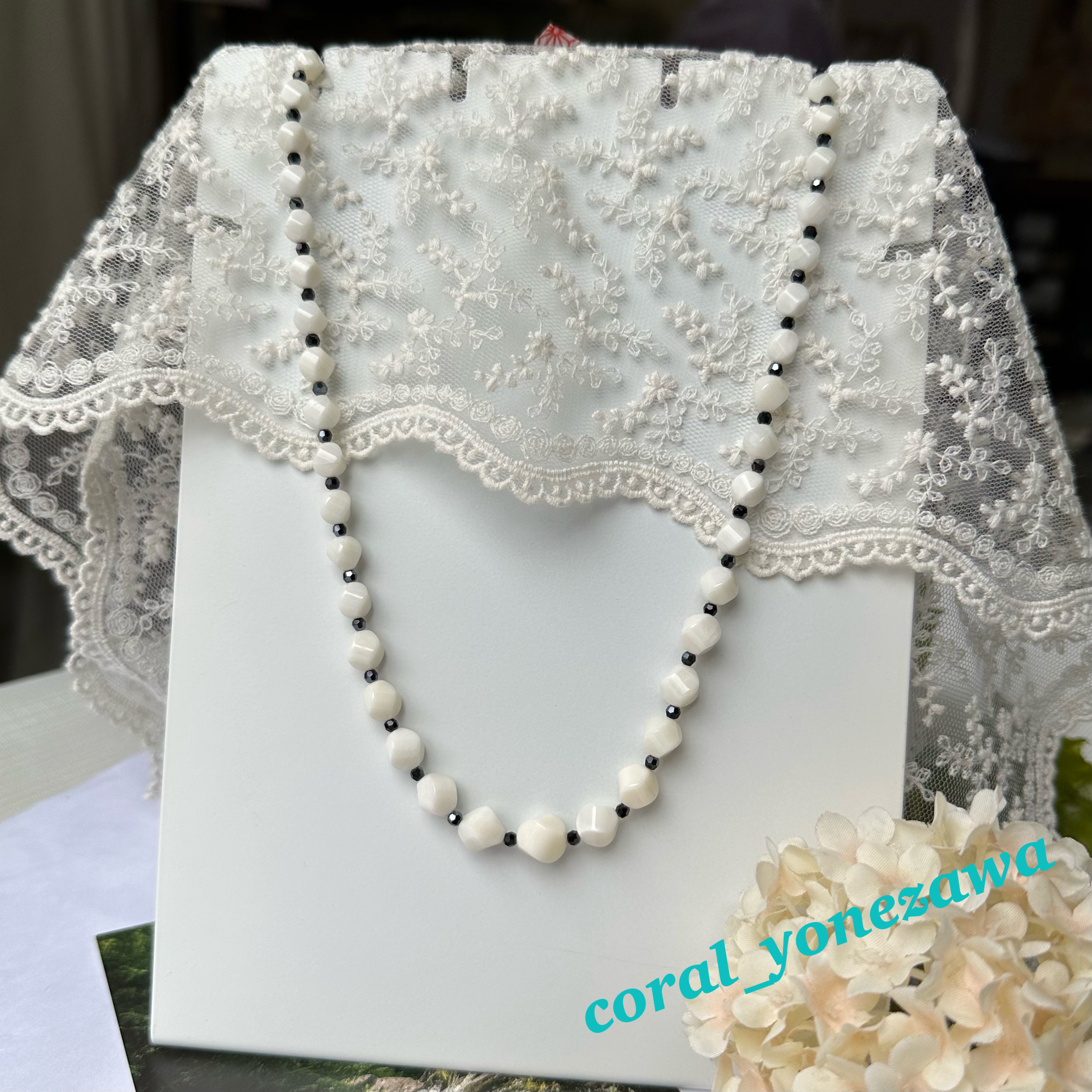 輝虹』オーロラカラーラブラドライトとグリーンタンザナイトの