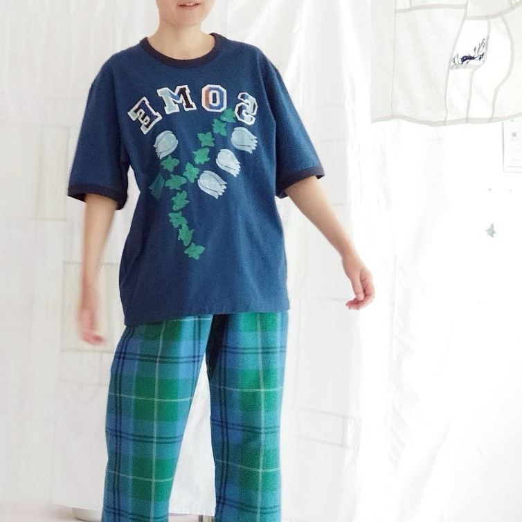 some nonsense flower No.02 unisex【M】
