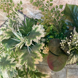 光触媒　人工観葉植物　ウォールグリーン　フェイクグリーン　壁掛け596540 7枚目の画像