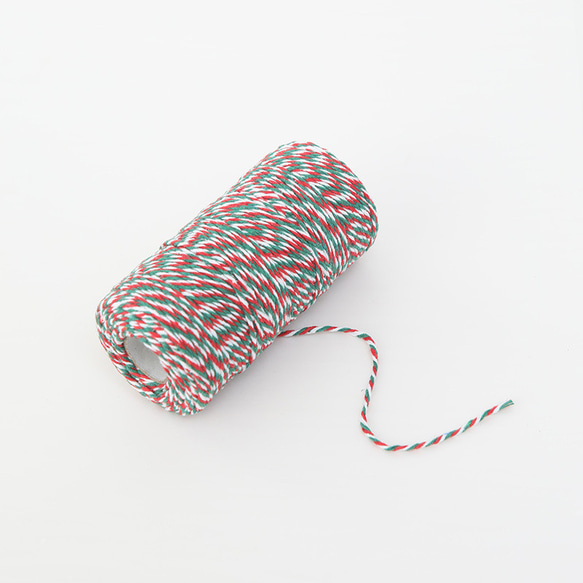 3種 25m【太さ2mm 麻ひも】コード マクラメ 手芸 編み物 ラッピング 麻紐 6枚目の画像