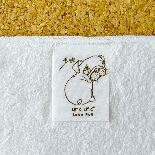 パグ】ハンカチタオルラッピング対応プレゼントにも♪ その他