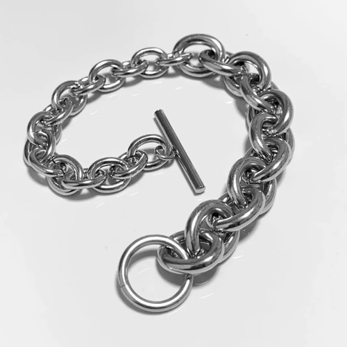 eve】chain bracelet マンテルブレスレット 丸型 チェーン 8×11mm ...
