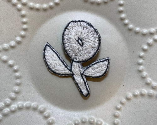 専用　ミナペルホネン刺繍ブローチ、キーケース　ハンドメイド♪ ハンドメイド☆キーケースミナペルホネンランランランhütte