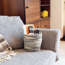 かごめ編みシリーズ第2弾】リビングラック トイレ収納 キッチン収納