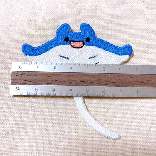 オニイトマキエイ】お名前ワッペン 雑貨・その他 mogumogu 通販
