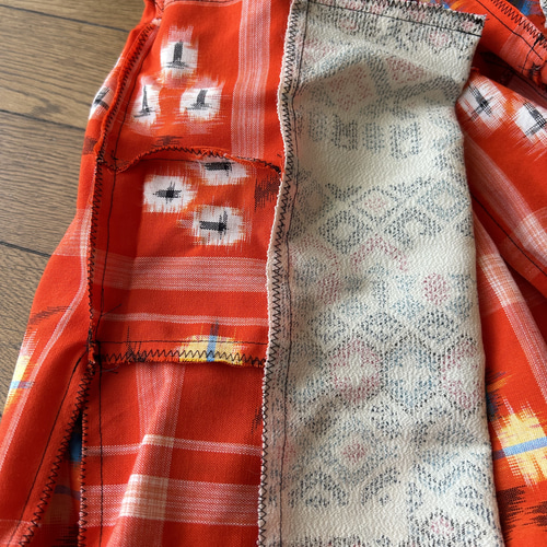着物リメイク＊サルエルパンツ＊ショート ハーフパンツ maricos