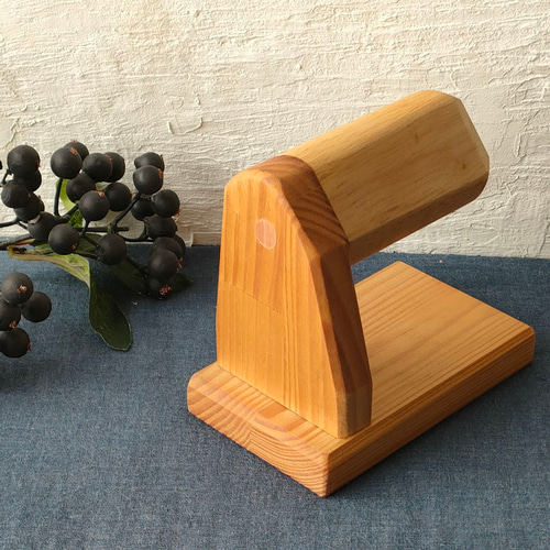 手作り木製 腕時計スタンド ウォッチスタンド ーC11 腕時計 N.工作