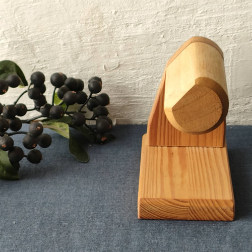 手作り木製 腕時計スタンド ウォッチスタンド ーC11 腕時計 N.工作