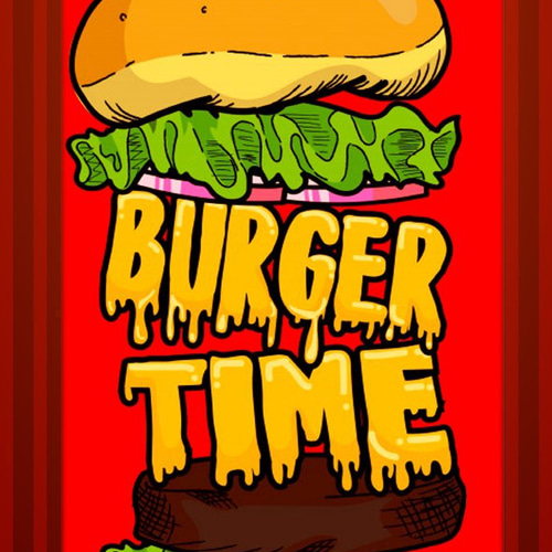 Lサイズ】ハンバーガー ファーストフード カフェ ダイナー 珈琲