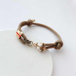 BRACELET:「Brown」anchor 1枚目の画像