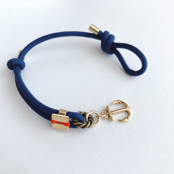 BRACELET:「Navy」anchor 2枚目の画像