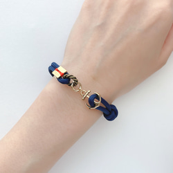 BRACELET:「Navy」anchor 5枚目の画像