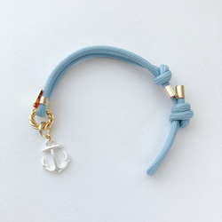 BRACELET:「Pale Blue」anchor 3枚目の画像