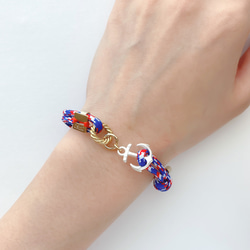 BRACELET:「Tricolor」anchor 5枚目の画像