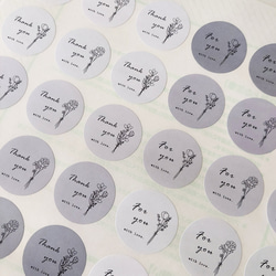 【くすみ系6色セットB】アクセサリー台紙の格上げ★ショップシールサンキューシール くすみ系6色セットB】アクセサリー台紙の格上げ☆ショップシール