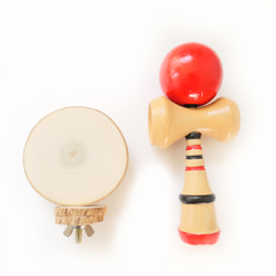 丸太のおやすみボード M｜白樺パーチ 3枚目の画像