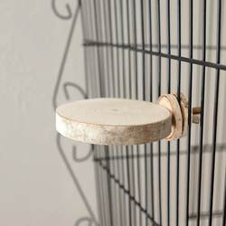 丸太のおやすみボード M｜白樺パーチ 5枚目の画像