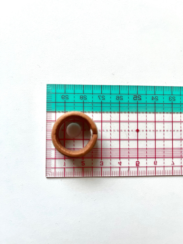 本革指輪 3枚目の画像