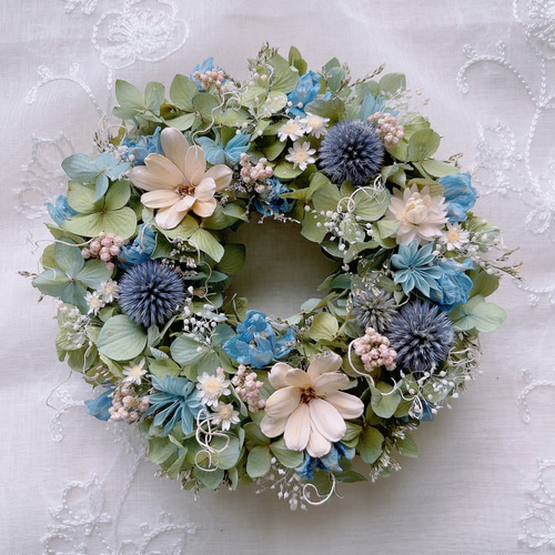 8.秋色紫陽花ハーフリース